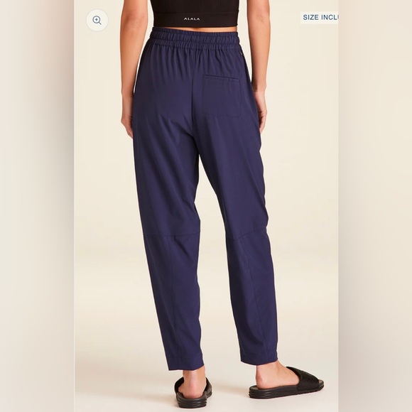 NWT ALALA Commuter Pant Navy s $145 bandier carbon38 - Picture 3 of 10